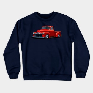 Custom 49 Chevy Pickup Truck Crewneck Sweatshirt